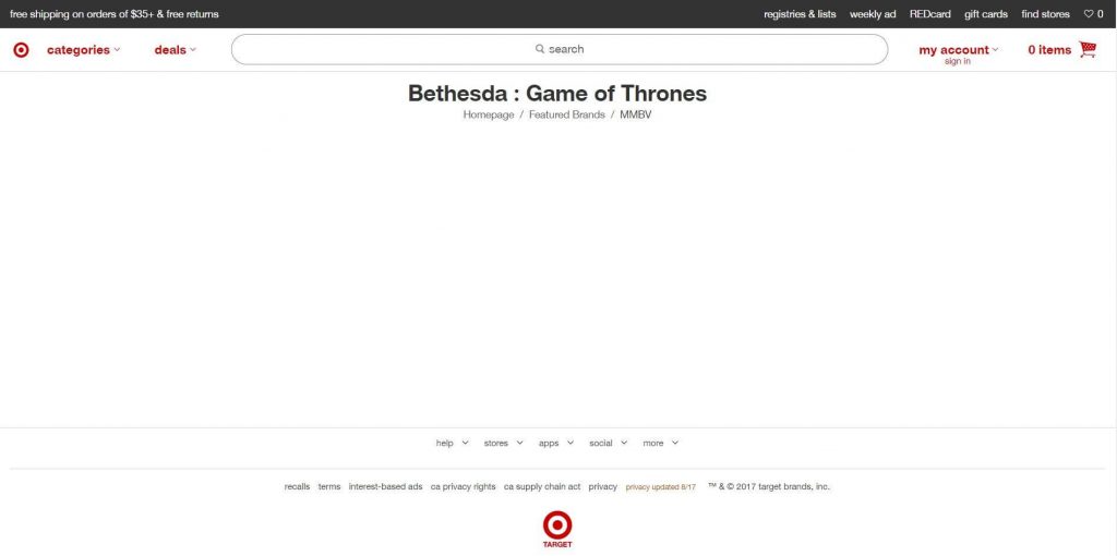 Bethesda Game of Thrones