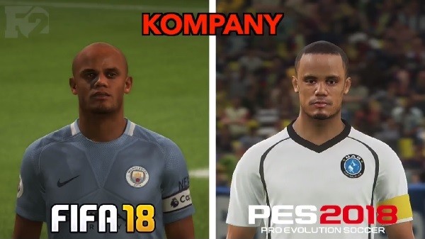 fifa 18 ve pes 2018