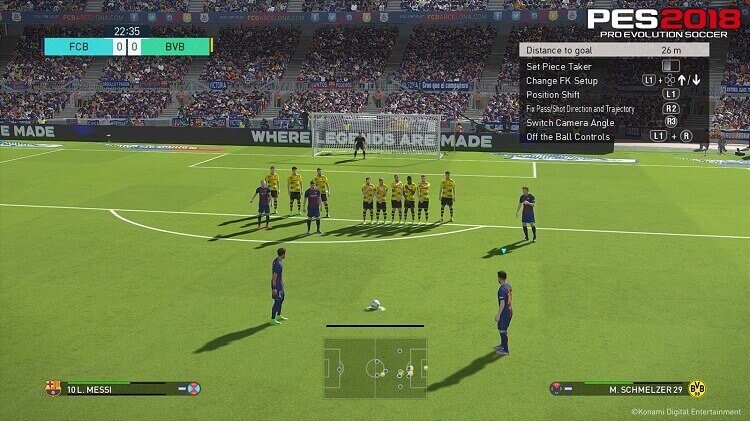 pes 2018 incelemesi