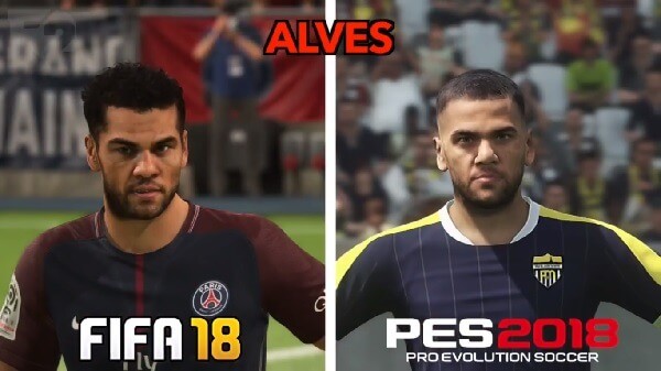 fifa 18 ve pes 2018