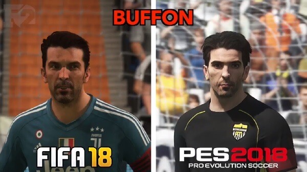 fifa 18 ve pes 2018