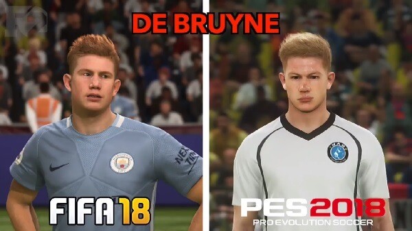 fifa 18 ve pes 2018