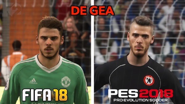 fifa 18 ve pes 2018