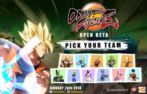 dragon ball fighterz beta