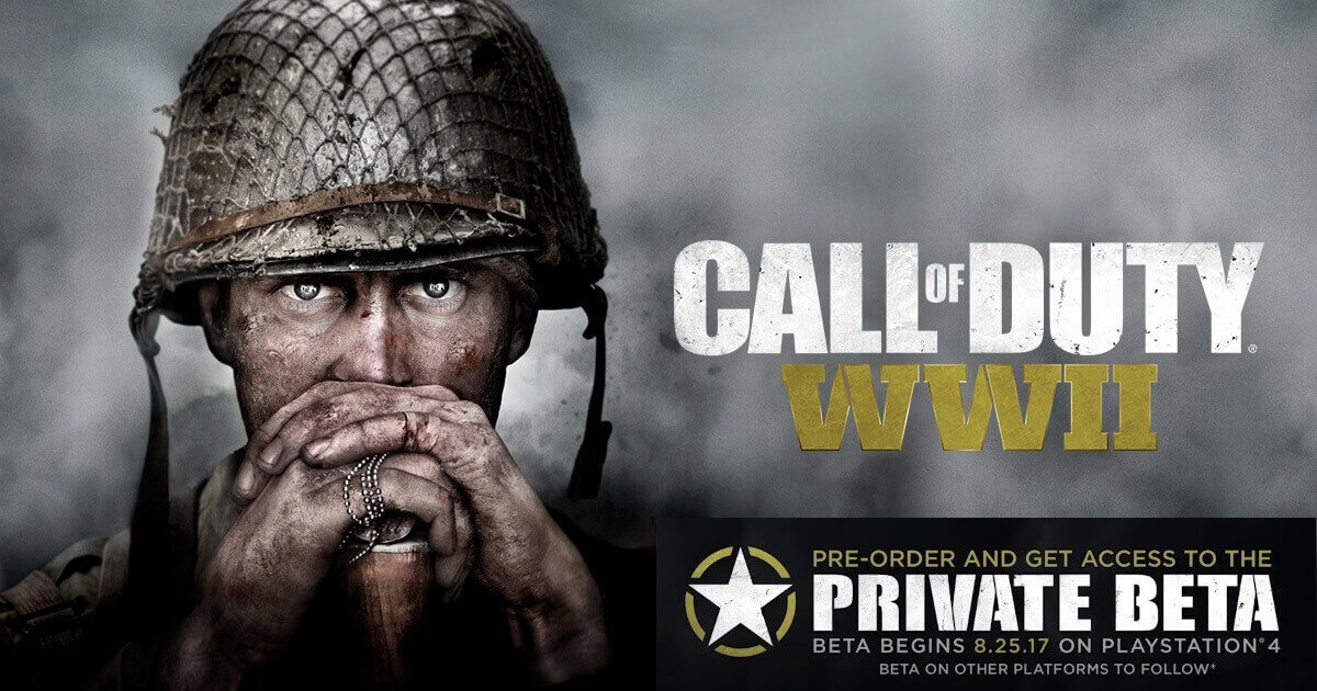 WORLD WAR 2 BETA PC Call of Duty WORLD WAR 2 BETA PC Call of Duty