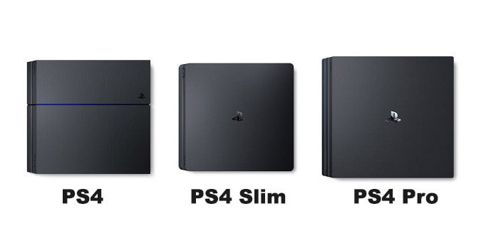 PlayStation PlayStation 4, PlayStation 4 Slim, PlayStation 4 Pro