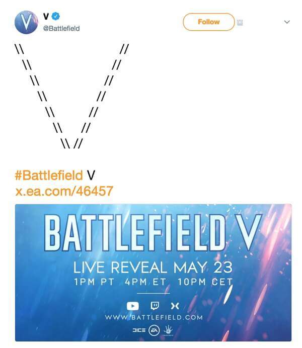 battlefield v gösterim