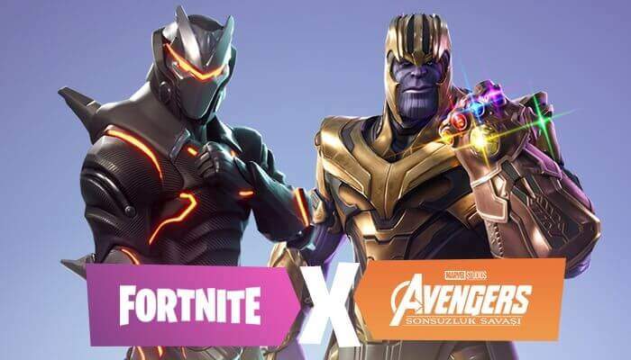 Fortnite Thanos Sonsuzluk Eldiveni