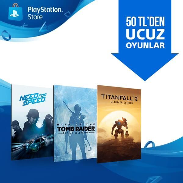 PS Store 50 TL altı ucuz oyunlar