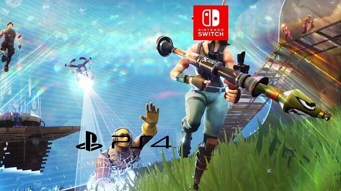 Fortnite Sony PS4 Nintendo Switch