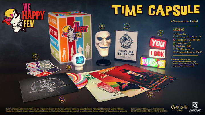 We Happy Few Time Capsule Collector's Edition