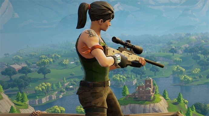 Fortnite Battle Royale Sniper
