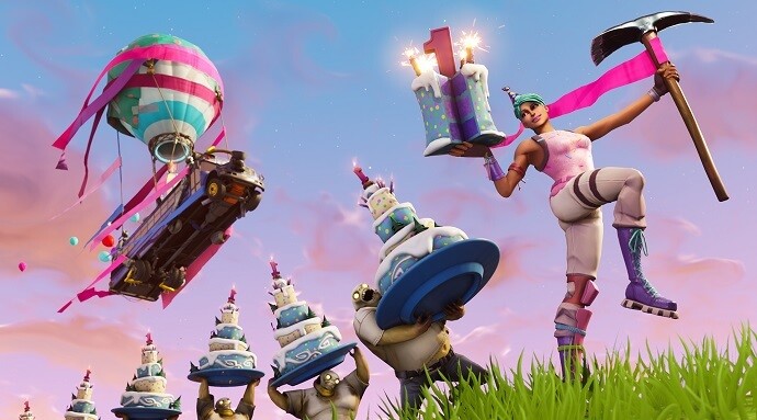 Fortnite Doğum Günü birinci yıl