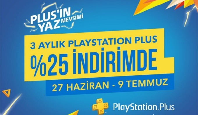 PlayStation Plus 3 aylık indirimli