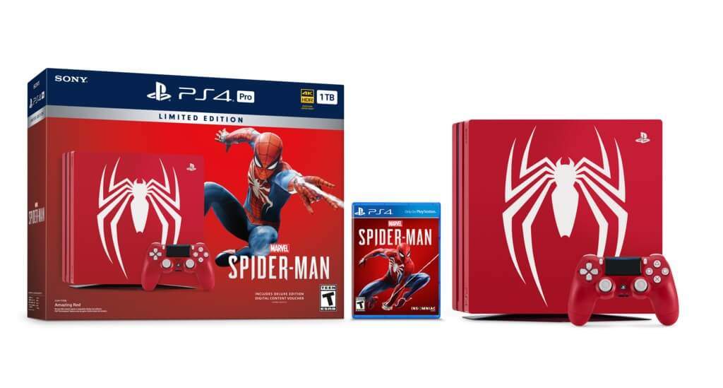 Spider-Man PS4 Pro paketi