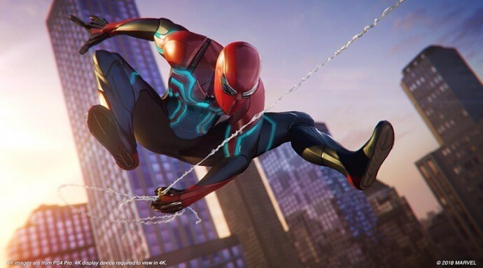 Spider-Man PS4 Velocity Suit
