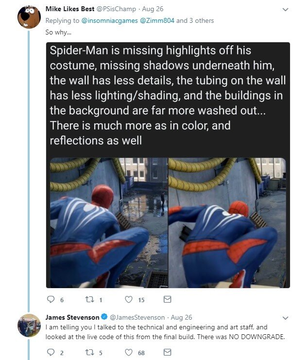 Spider-Man grafik tartışması