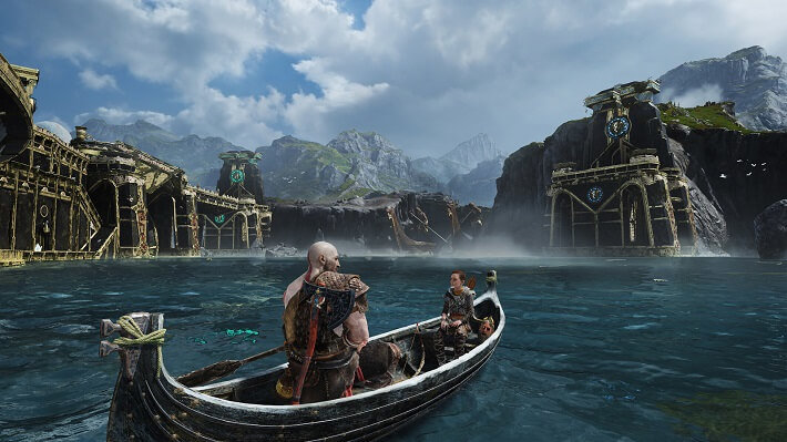 God of War Kratos Atreus