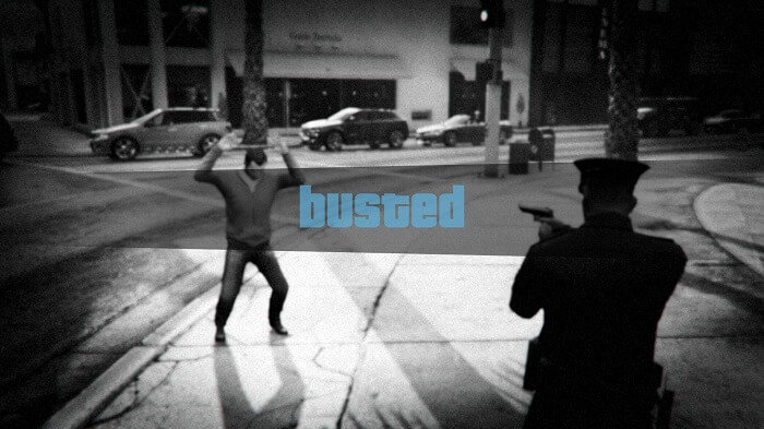 GTA 5 busted
