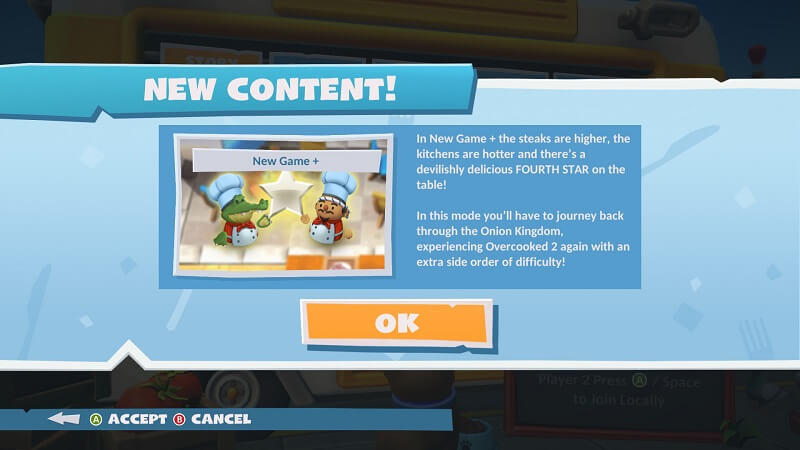 Overcooked 2 Yeni Oyun+