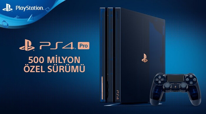 PS4 Pro 500 Milyon Özel Sürümü