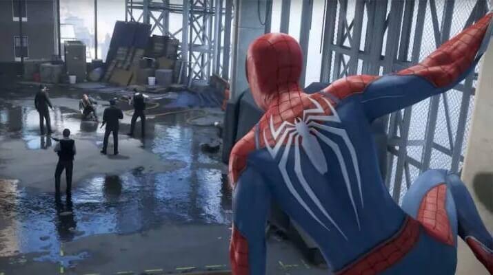 Marvel's Spider-Man su birikintisi
