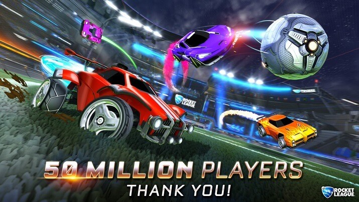 Rocket League 50 milyon