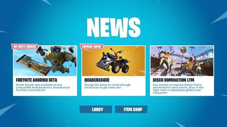 Fortnite QuadCrasher