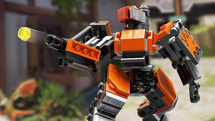 Overwatch LEGO Bastion
