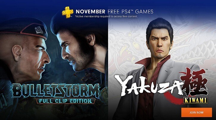 PlayStation Plus Kasım 2018