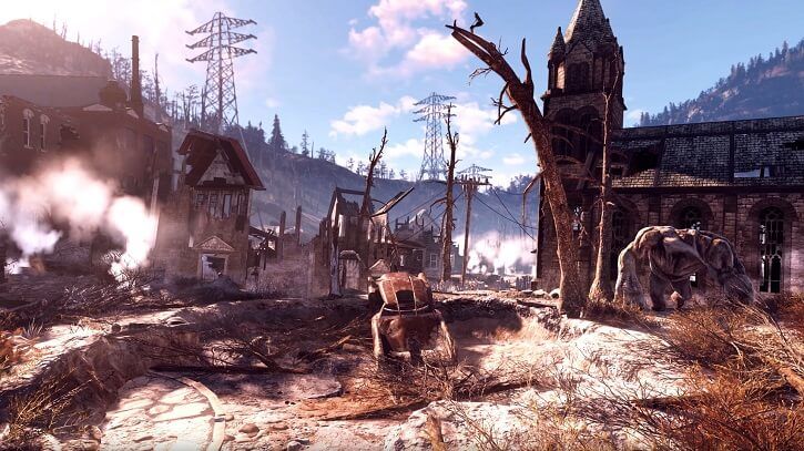 Fallout 76 taşıt kullanımı