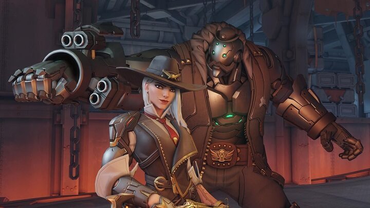 Overwatch Ashe ve BOB