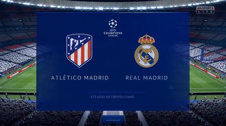FIFA 19 Atletico Madrid vs Real Madrid