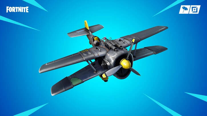 Fortnite 7. Sezon X-4 Fırtınakanat Uçağı