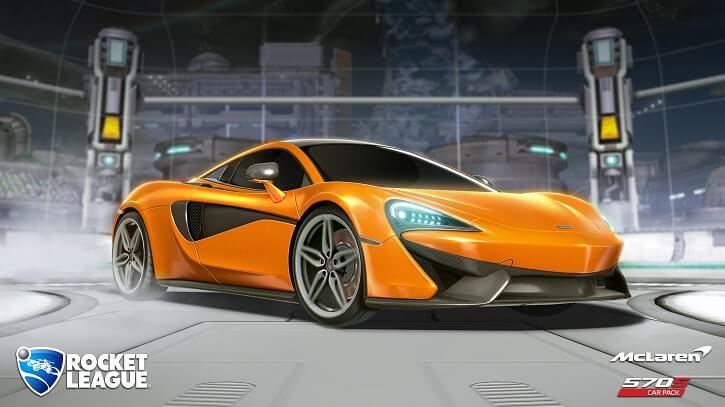 Rocket League McLaren 570S Car Pack