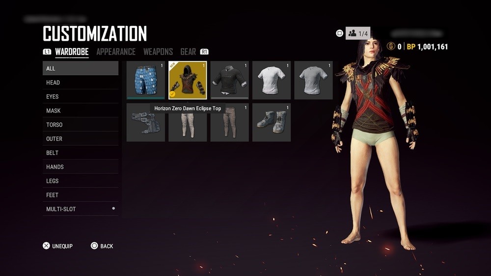 PUBG Horizon Zero Dawn üst takım
