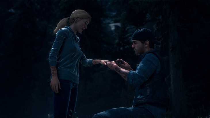 Days Gone Sarah ve Deacon evlilik teklifi