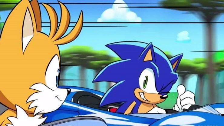 Sonic Team Racing animasyon serisi