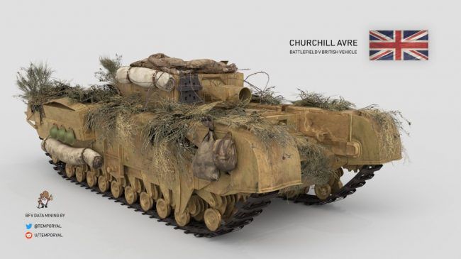 Battlefield 5 Churchill AVRE