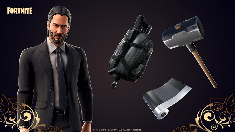 Fortnite John Wick sınırlı süreli modu