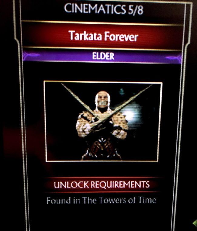 Mortal Kombat 11 Tarkata Forever