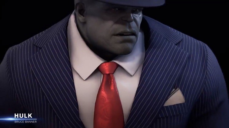 Marvel's Avengers Grey Hulk takım elbise