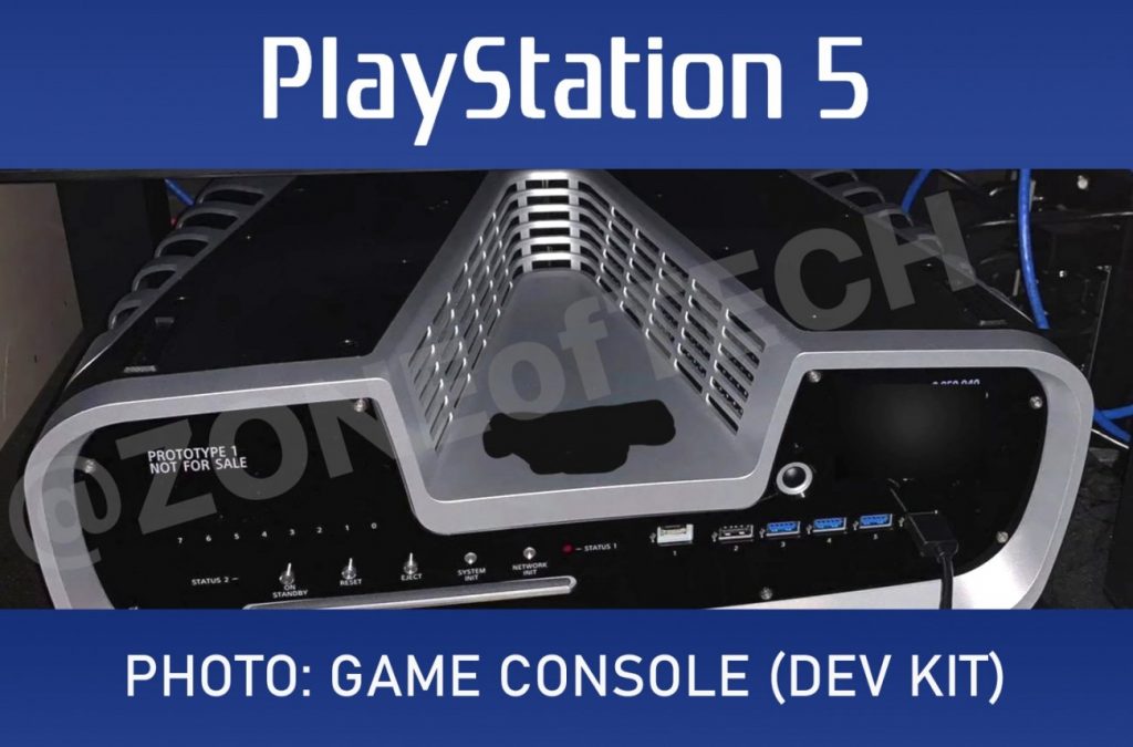 PlayStation 5 geliştirme kiti tasarım