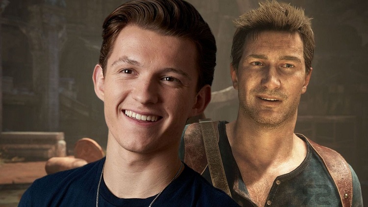 Tom Holland, Uncharted, Nathan Drake